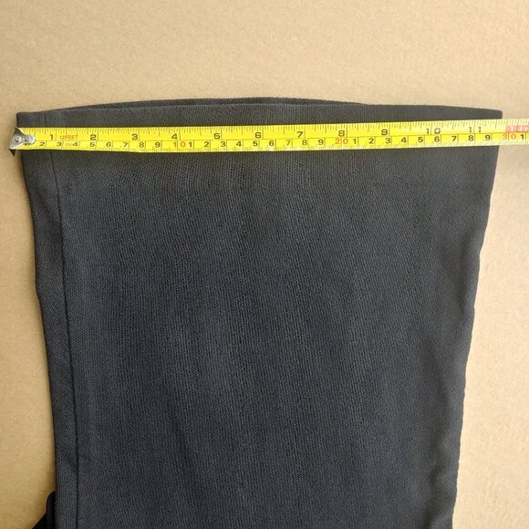 Vince wide leg cropped black cotton pants comfortable trousers sz 16 - Picture 9 of 12